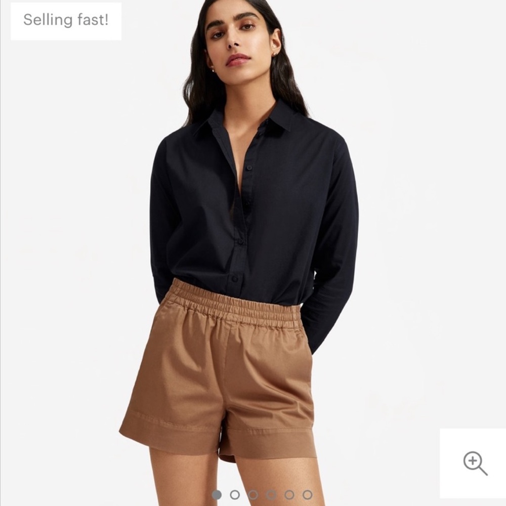 Everlane Tan Easy Shorts